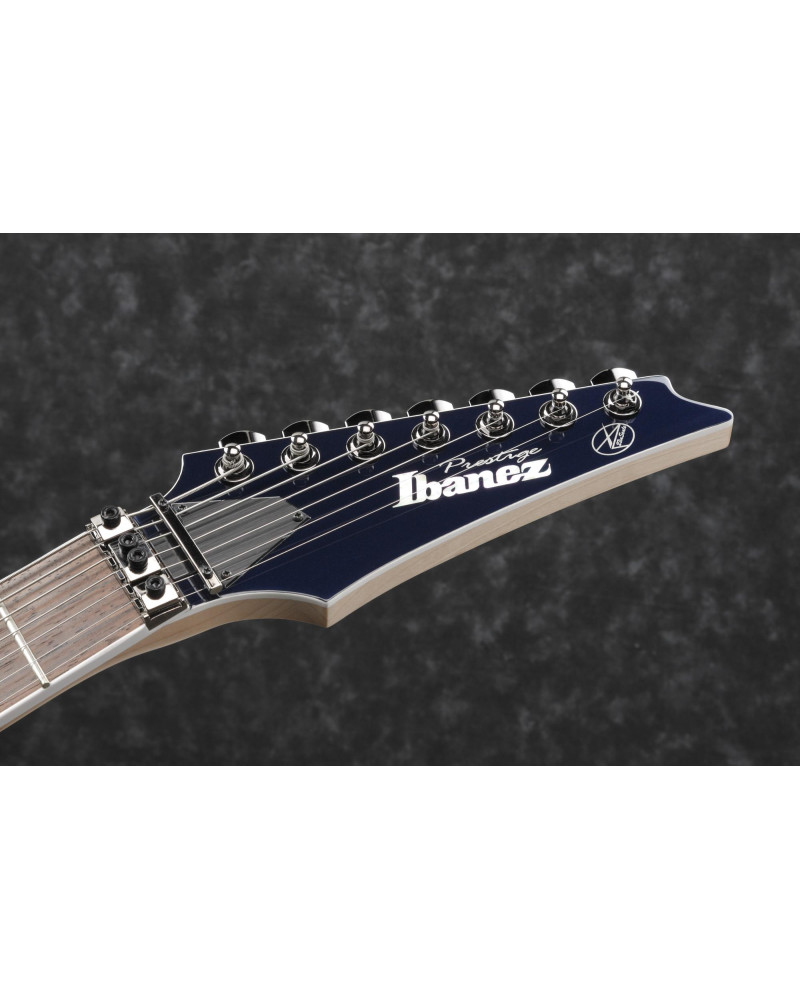 Ibanez RG2027XL-DTB Prestige RG Electric Guitar 7-String - Dark Tide Blue +Case