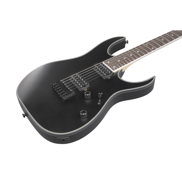 Ibanez RG421EX-BKF RG Electric Guitar 6-String - Black Flat
