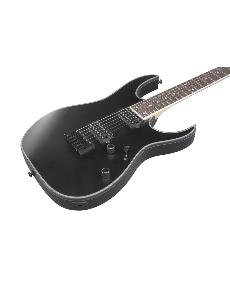 Ibanez RG421EX-BKF RG Electric Guitar 6-String - Black Flat