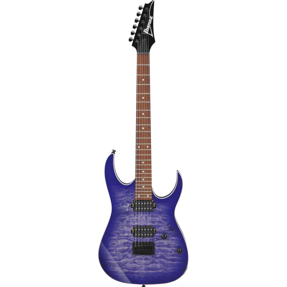 Ibanez RG421QM-CBB RG Electric Guitar 6-String - Cerulean Blue Burst