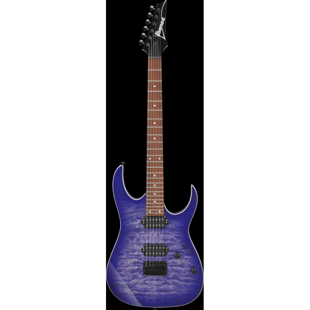 Ibanez RG421QM-CBB RG Electric Guitar 6-String - Cerulean Blue Burst