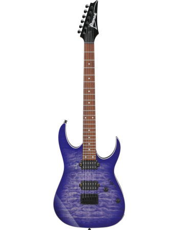 Ibanez RG421QM-CBB RG Electric Guitar 6-String - Cerulean Blue Burst