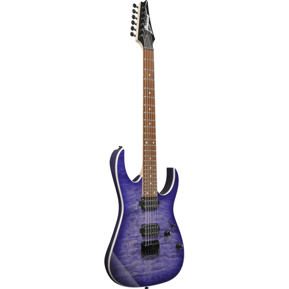 Ibanez RG421QM-CBB RG Electric Guitar 6-String - Cerulean Blue Burst