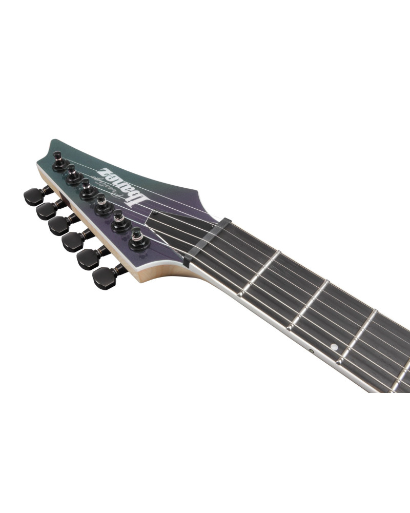 Ibanez RG5121ET-PRT Prestige, Axe Design Lab RG Electric Guitar 6-String - Polar Lights + Case