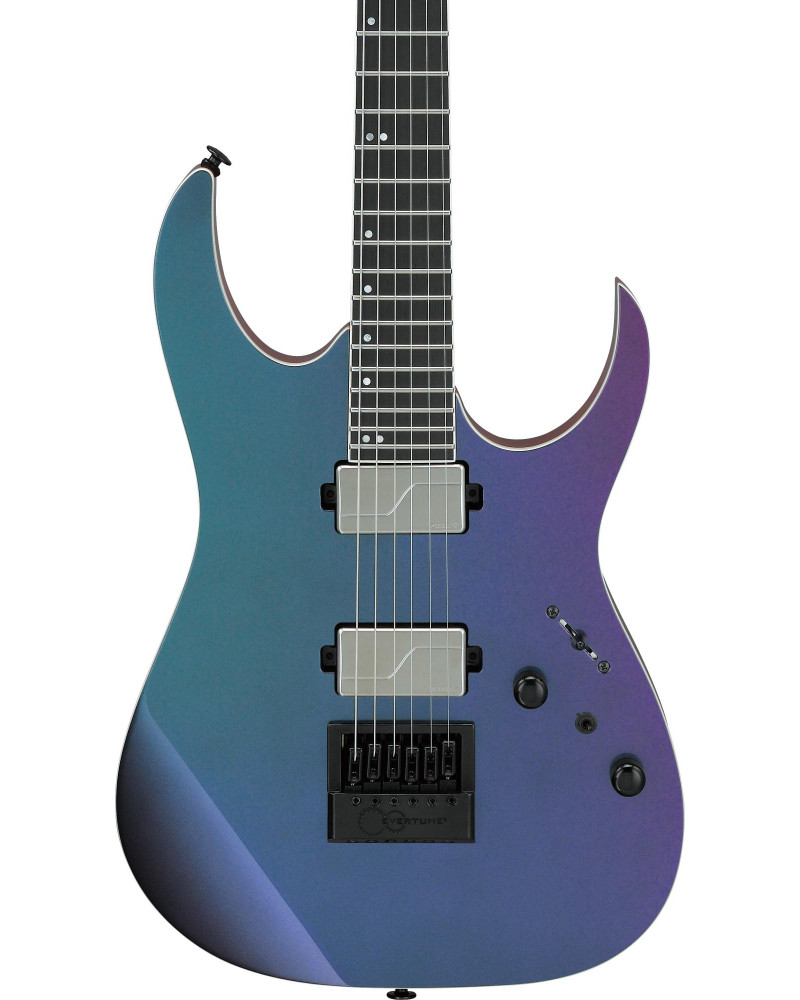 Ibanez RG5121ET-PRT Prestige, Axe Design Lab RG Electric Guitar 6-String - Polar Lights + Case