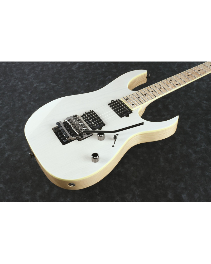 Ibanez RG652AHM-AWD Prestige RG Electric Guitar 6-String - Antique White Blonde + Case