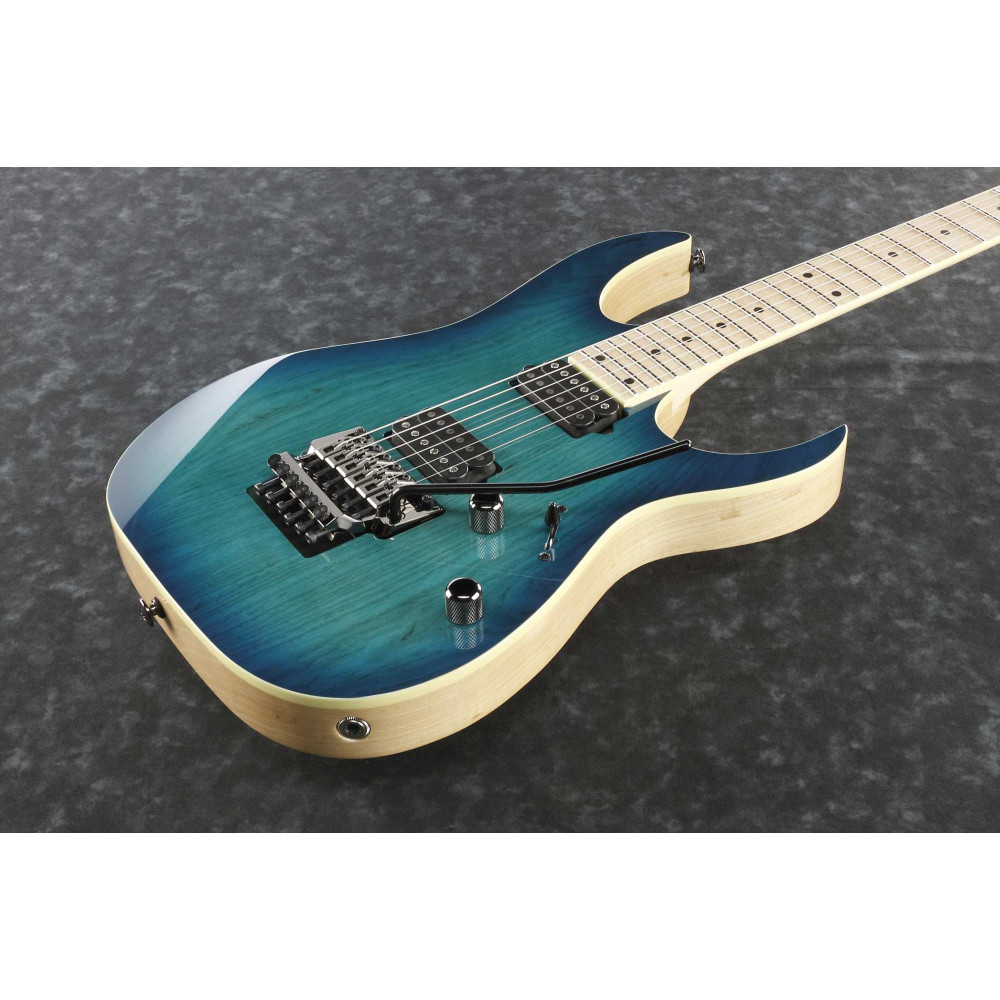 Ibanez RG652AHM-NGB Prestige RG Electric Guitar 6-String - Nebula Green Burst + Case M20RG