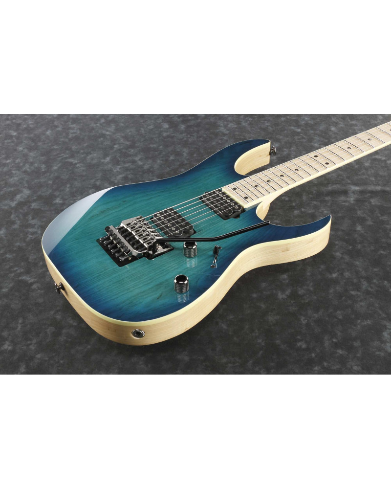 Ibanez RG652AHM-NGB Prestige RG Electric Guitar 6-String - Nebula Green Burst + Case M20RG