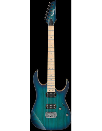 Ibanez RG652AHMFXNGB Prestige RG Electric Guitar 6-String - Nebula Green Burst + Case M20RG