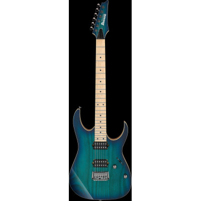 Ibanez RG652AHMFXNGB Prestige RG Electric Guitar 6-String - Nebula Green Burst + Case M20RG