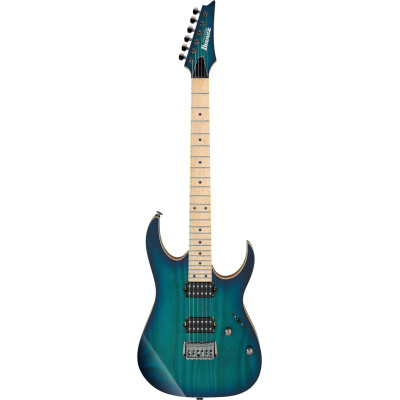 Ibanez RG652AHMFXNGB Prestige RG Electric Guitar 6-String - Nebula Green Burst + Case M20RG