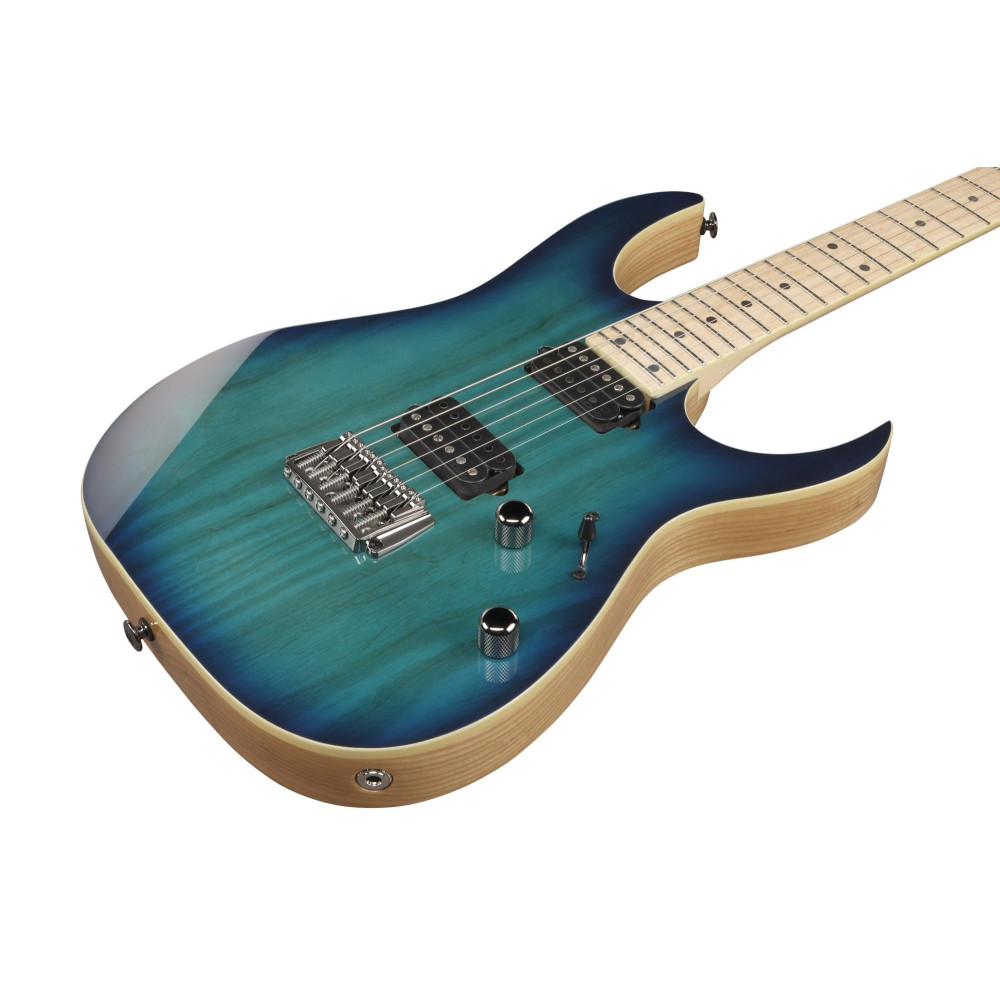 Ibanez RG652AHMFXNGB Prestige RG Electric Guitar 6-String - Nebula Green Burst + Case M20RG