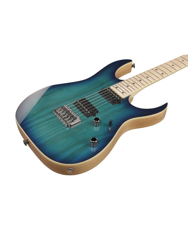 Ibanez RG652AHMFXNGB Prestige RG Electric Guitar 6-String - Nebula Green Burst + Case M20RG