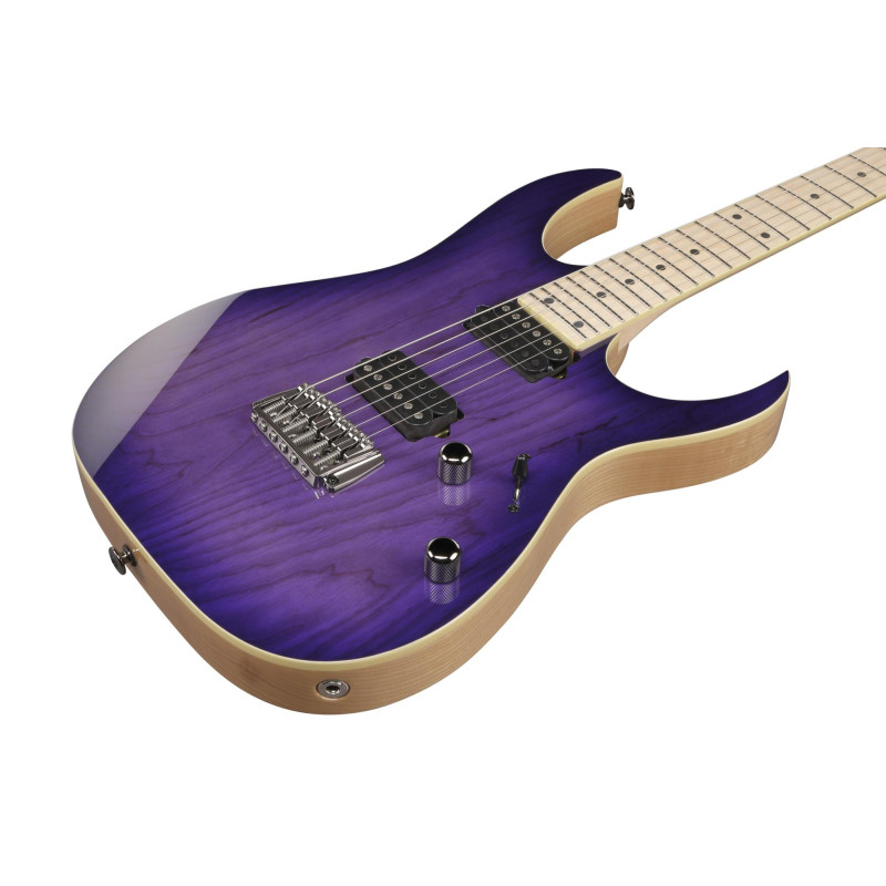 Ibanez RG652AHMFXRPB Prestige RG Electric Guitar 6-String - Royal Plum Burst + Case