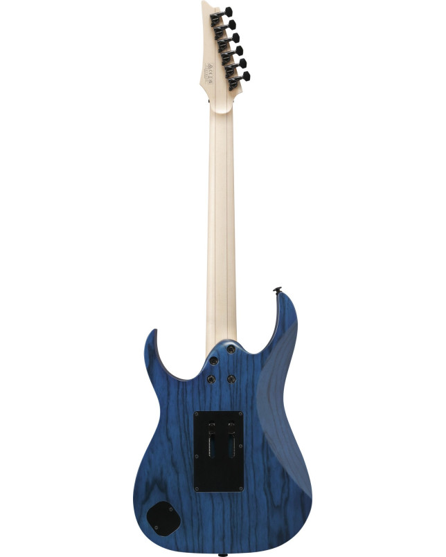 Ibanez RG653DX-TDF Prestige RG Electric Guitar 6-String - Transparent Deep Blue Flat + Case