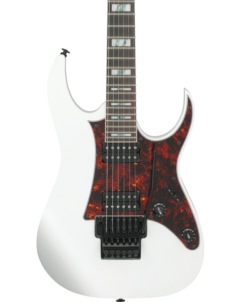 Ibanez RG653DX-WHF Prestige RG Electric Guitar 6-String - White Flat + Case