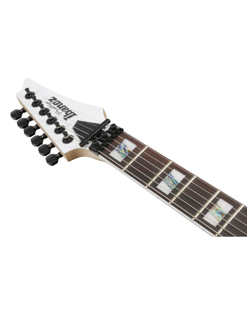 Ibanez RG653DX-WHF Prestige RG Electric Guitar 6-String - White Flat + Case