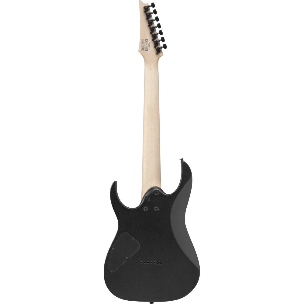 Ibanez RG7421EX-BKF RG Electric Guitar 7-String - Black Flat