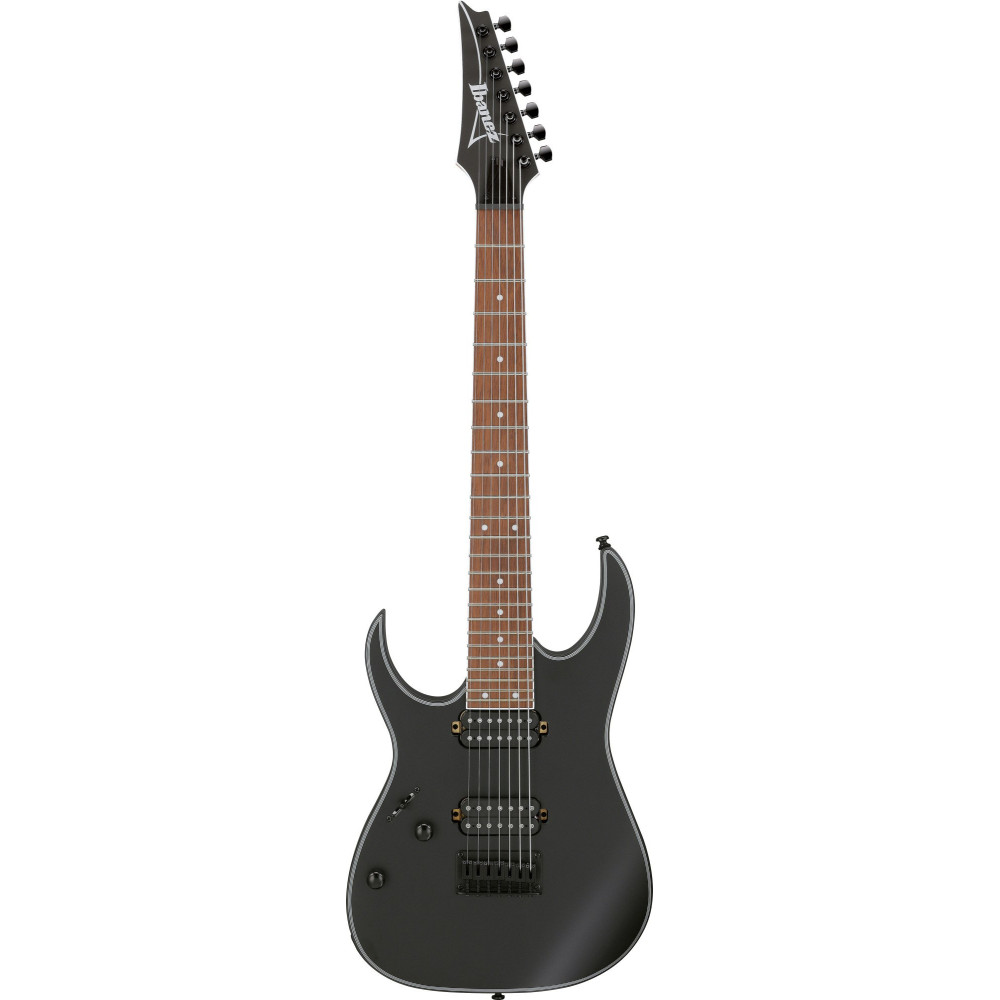 Ibanez RG7421EXL-BKF RG Electric Guitar 7-String Lefty - Black Flat