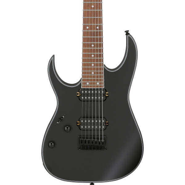 Ibanez RG7421EXL-BKF RG Electric Guitar 7-String Lefty - Black Flat