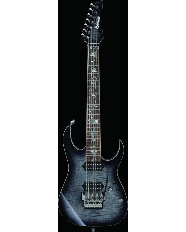Ibanez RG8527-BRE j.custom RG Electric Guitar 7-String - Black Rutile + Case
