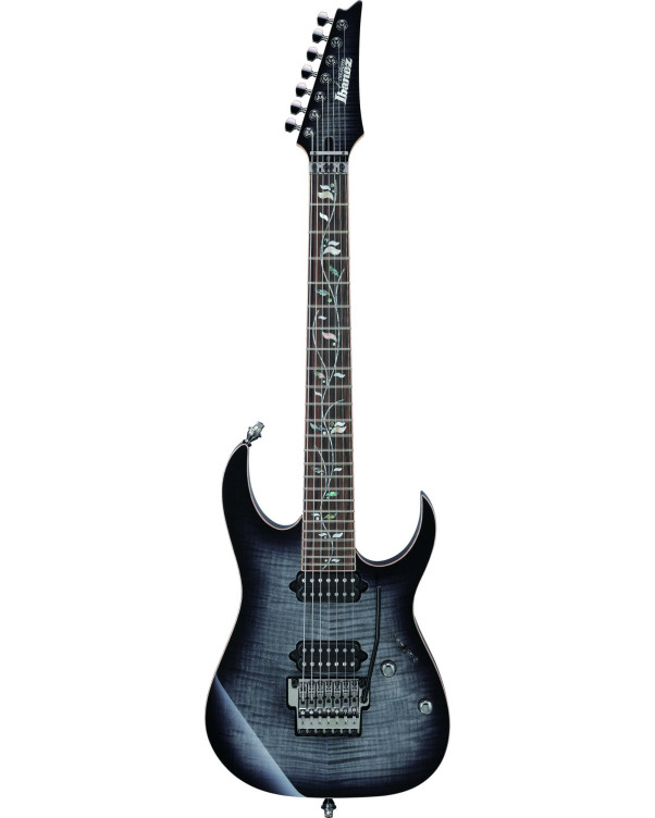 Ibanez RG8527-BRE j.custom RG Electric Guitar 7-String - Black Rutile + Case