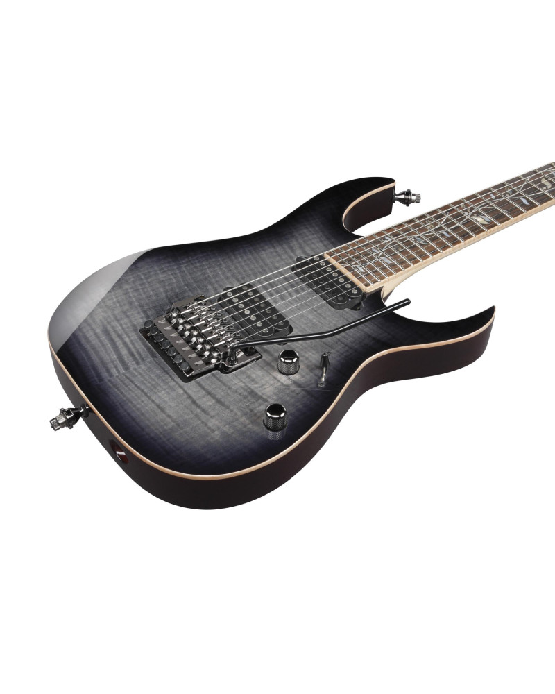 Ibanez RG8527-BRE j.custom RG Electric Guitar 7-String - Black Rutile + Case