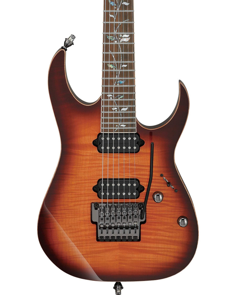 Ibanez RG8527-BSR j.custom RG Electric Guitar 7-String - Brownish Sphalerite + Case