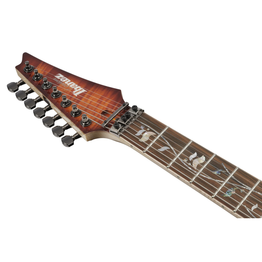 Ibanez RG8527-BSR j.custom RG Electric Guitar 7-String - Brownish Sphalerite + Case