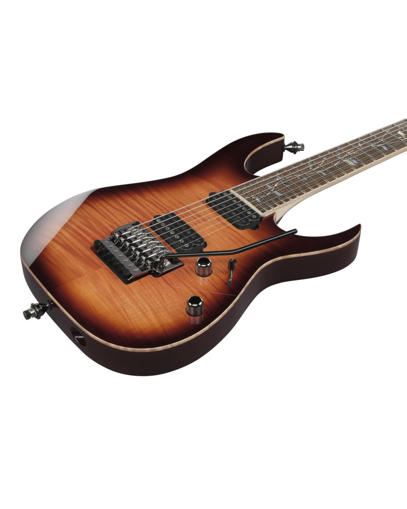 Ibanez RG8527-BSR j.custom RG Electric Guitar 7-String - Brownish Sphalerite + Case