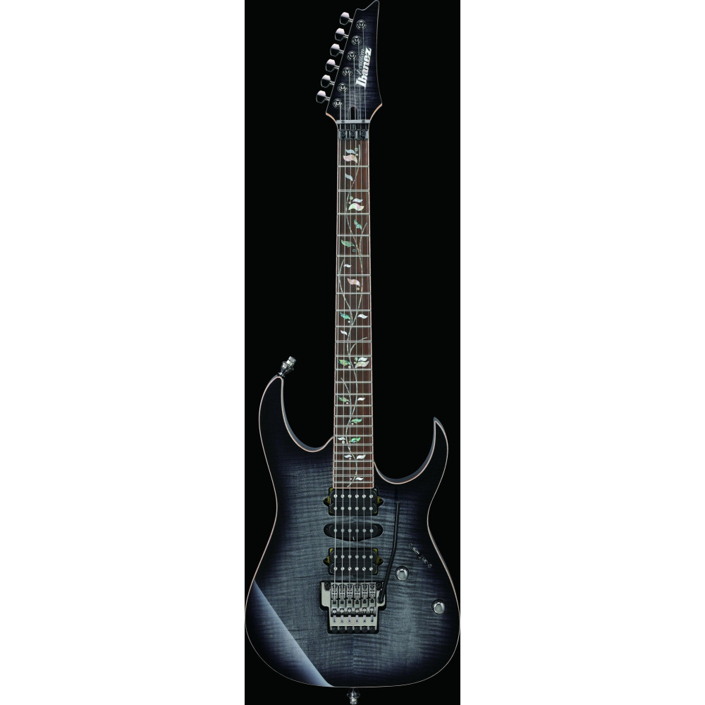 Ibanez RG8570-BRE j.custom RG Electric Guitar 6-String - Black Rutile + Case