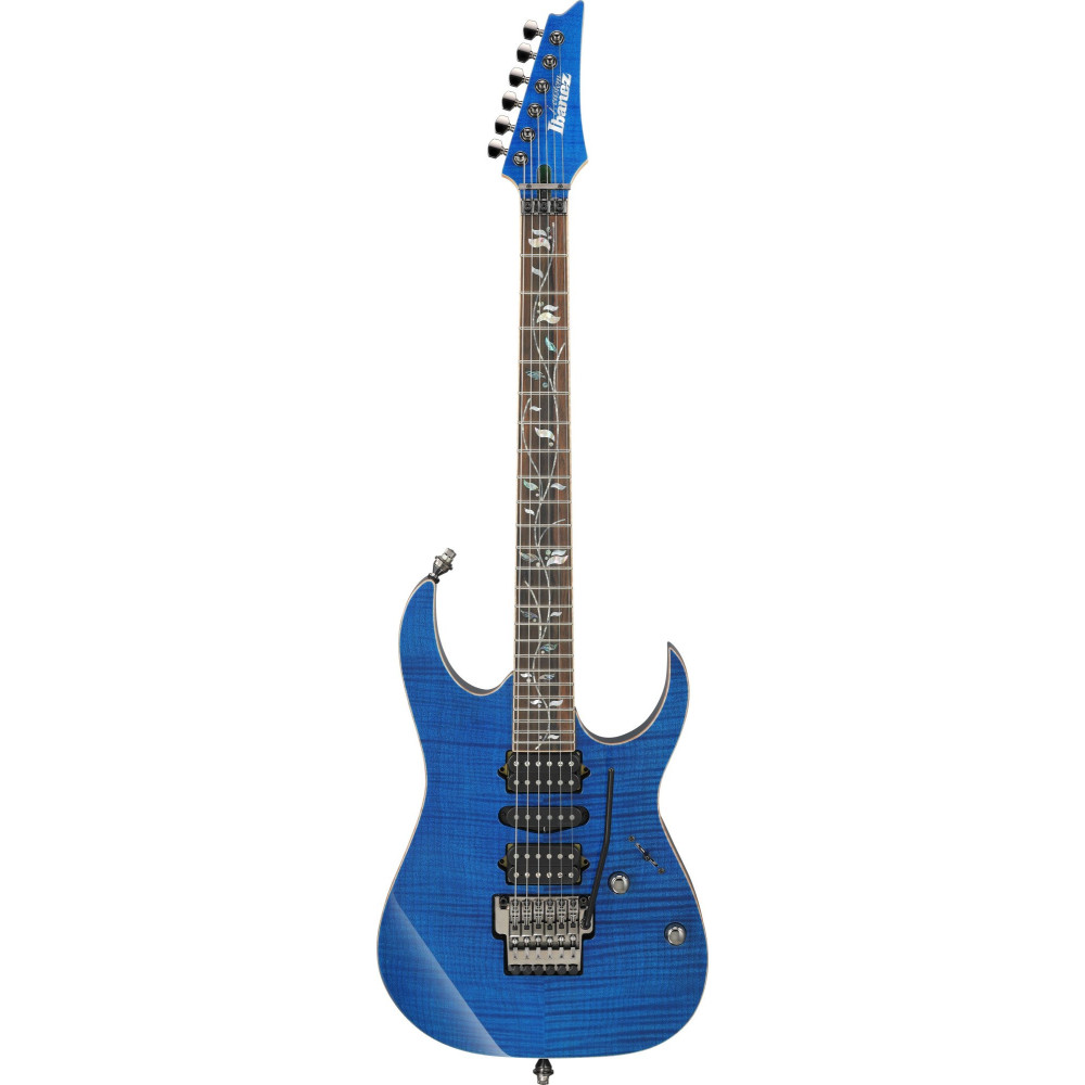 Ibanez RG8570-RBS j.custom RG Electric Guitar 6-String - Royal Blue Sapphire + Case