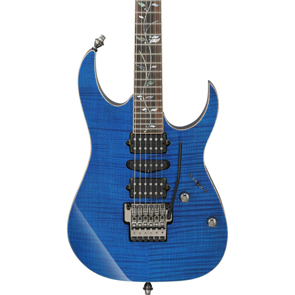 Ibanez RG8570-RBS j.custom RG Electric Guitar 6-String - Royal Blue Sapphire + Case