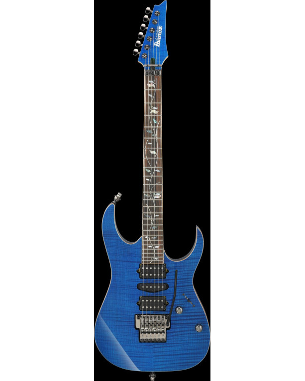 Ibanez RG8570-RBS j.custom RG Electric Guitar 6-String - Royal Blue Sapphire + Case