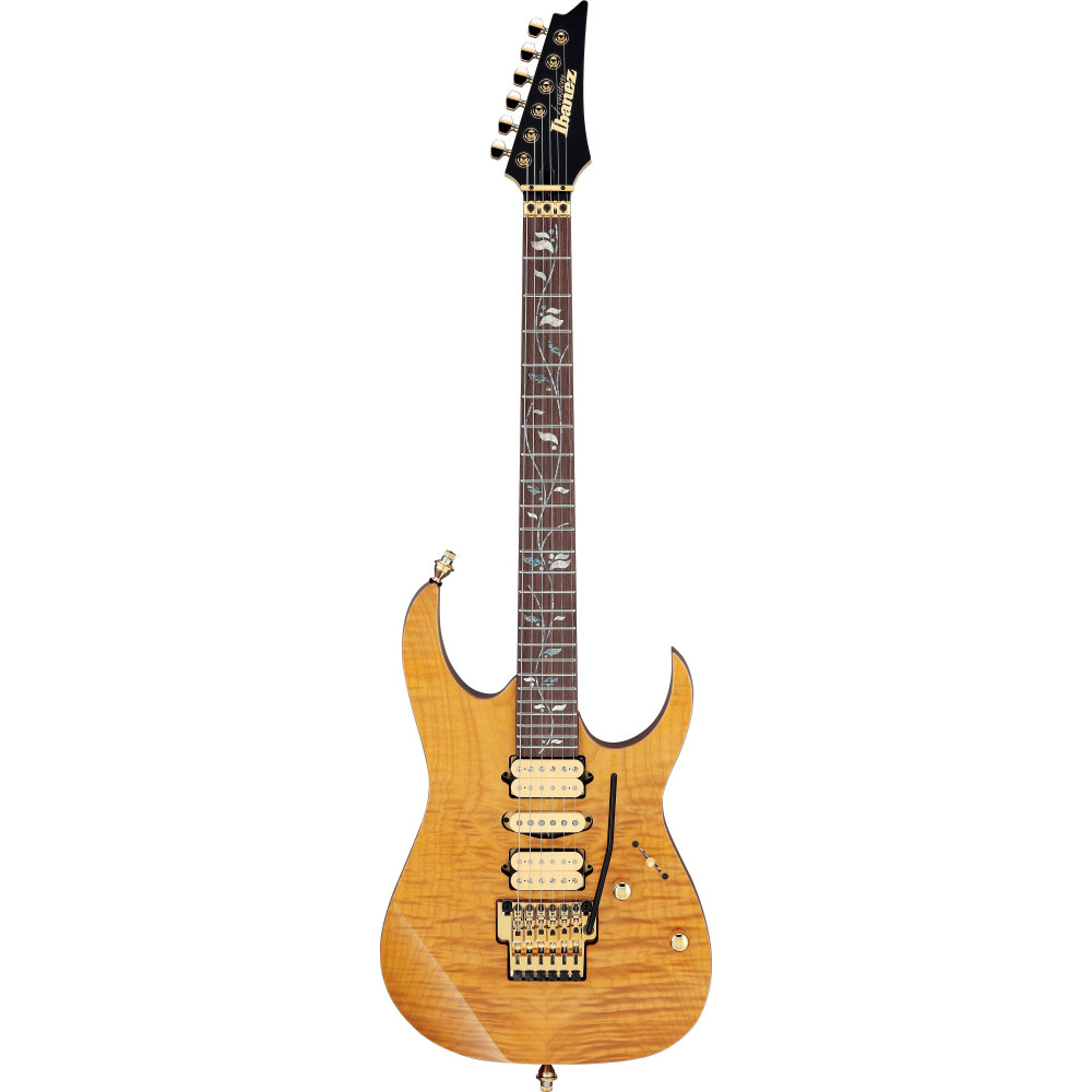 Ibanez RG8570EM-NT j.custom RG Electric Guitar 6-String - Natural + Case