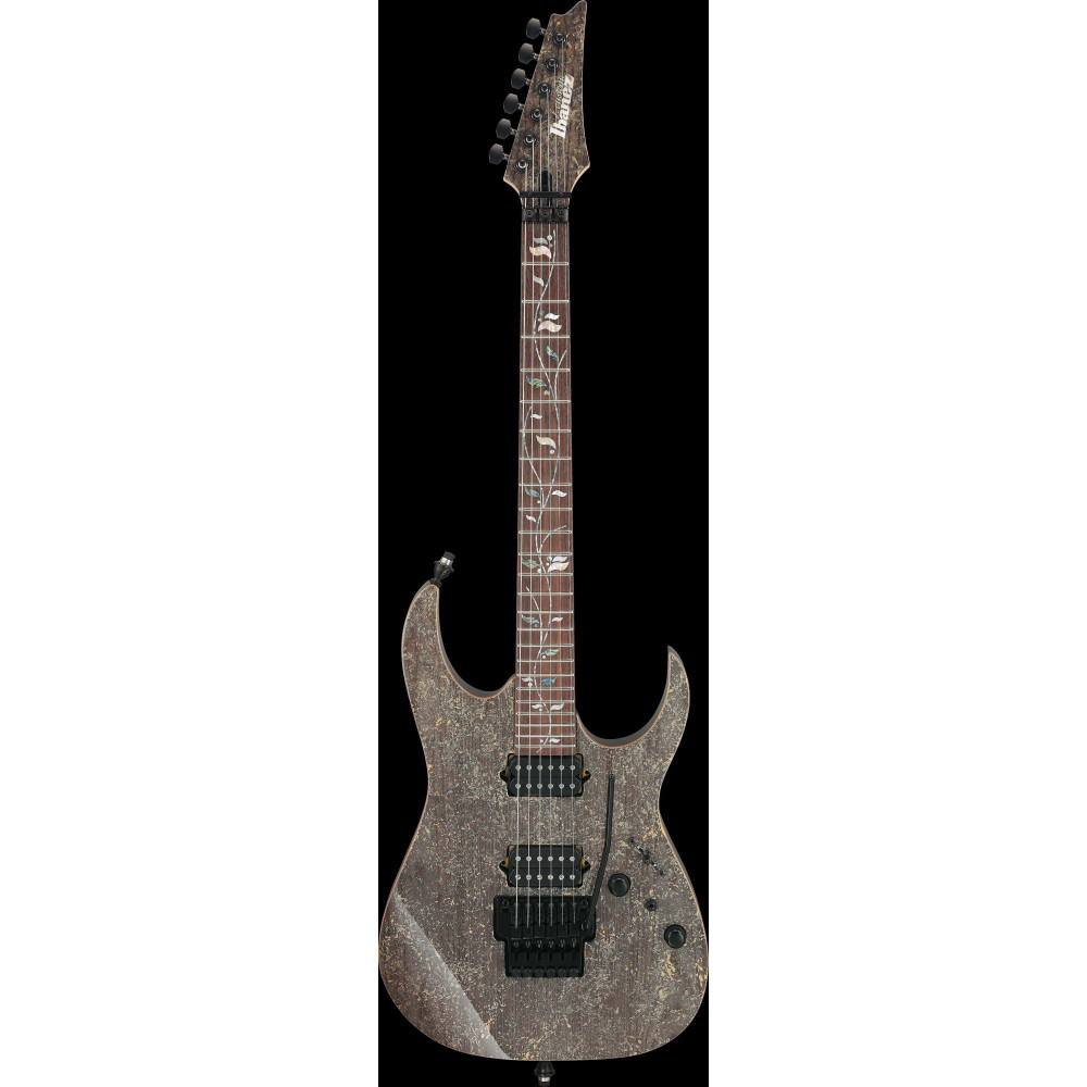 Ibanez RG8620AH-BQZ j.custom RG Electric Guitar 6-String - Black Quartz + Case
