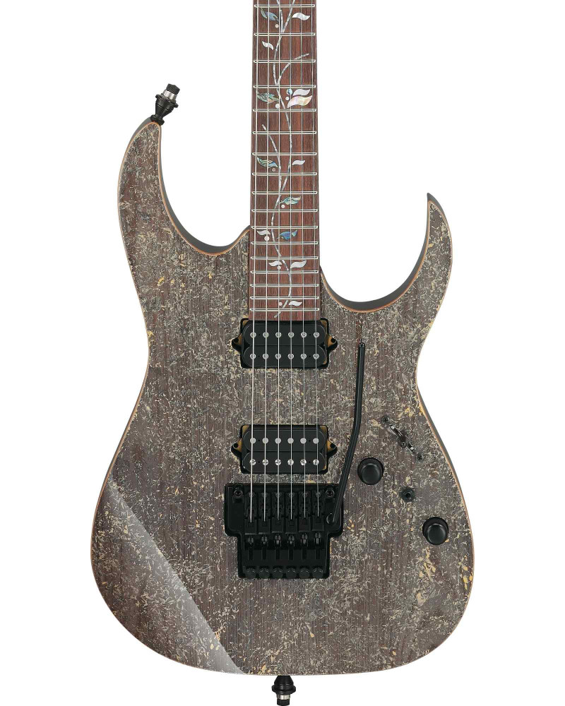 Ibanez RG8620AH-BQZ j.custom RG Electric Guitar 6-String - Black Quartz + Case