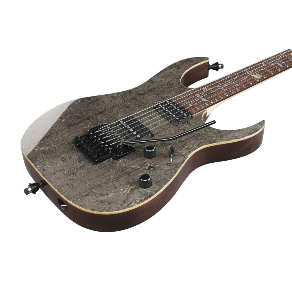 Ibanez RG8620AH-BQZ j.custom RG Electric Guitar 6-String - Black Quartz + Case
