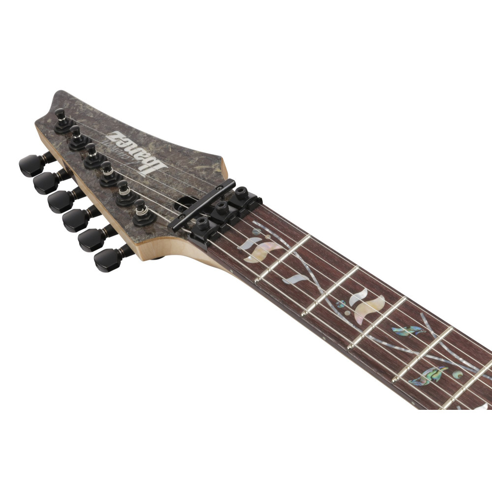 Ibanez RG8620AH-BQZ j.custom RG Electric Guitar 6-String - Black Quartz + Case