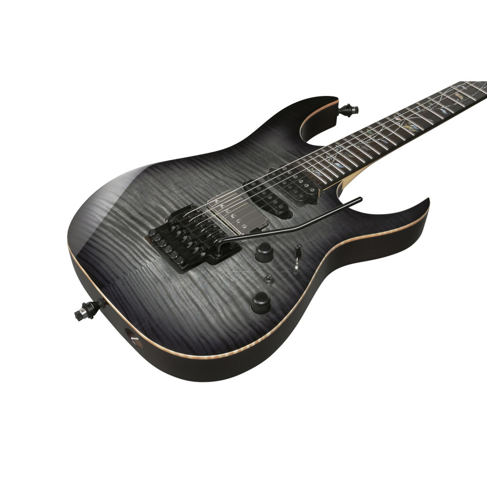 Ibanez RG8870-BRE j.custom, Axe Design Lab RG Electric Guitar 6-String - Black Rutile + Case