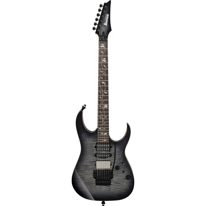 Ibanez RG8870-BRE j.custom, Axe Design Lab RG Electric Guitar 6-String - Black Rutile + Case