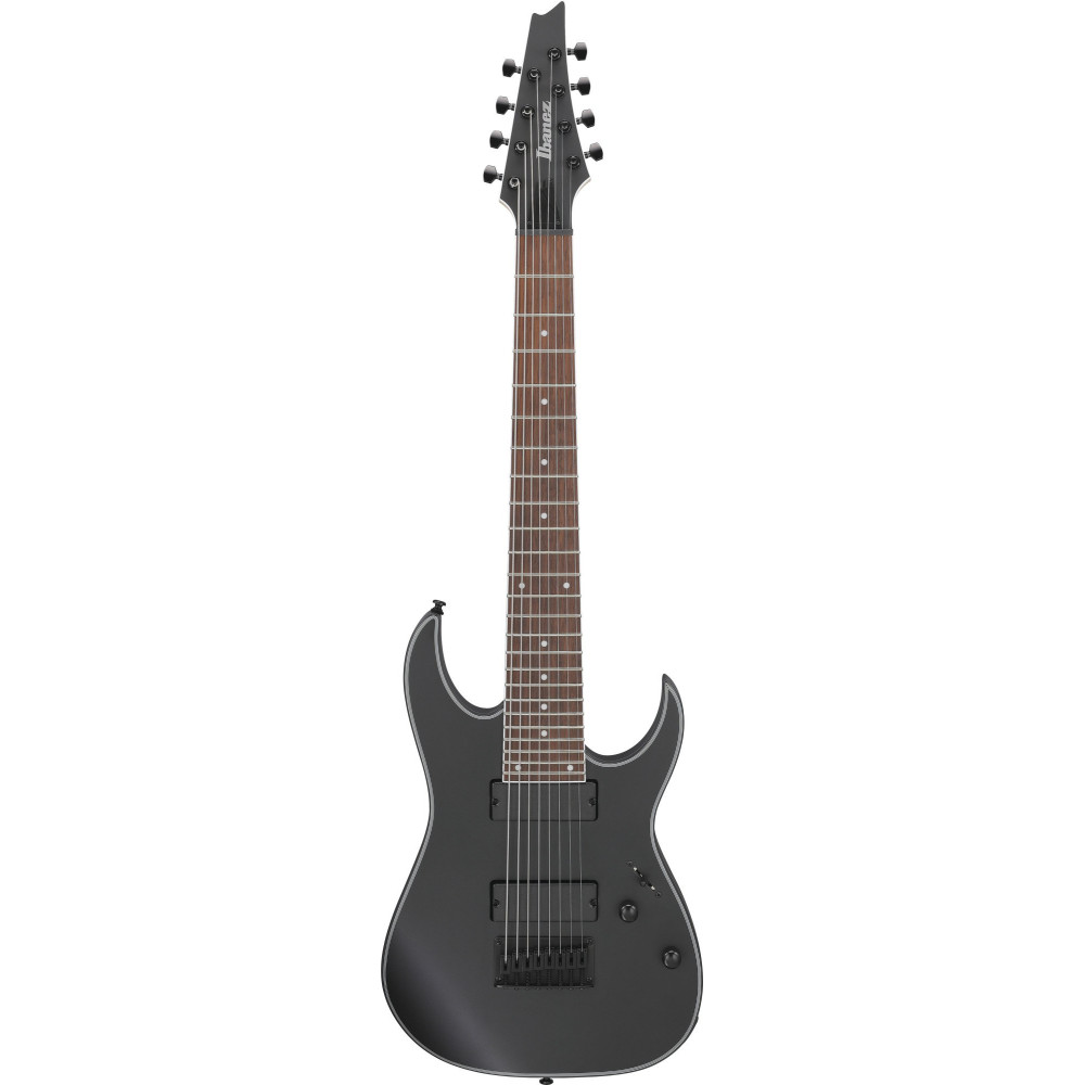 Ibanez RG8EX-BKF RG Electric Guitar 8-String - Black Flat