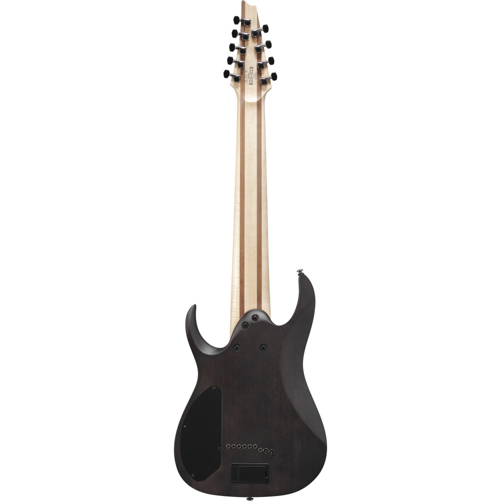 Ibanez RG9PB-TGF Axe Design Lab RG Electric Guitar 9-String - Transparent Gray Flat