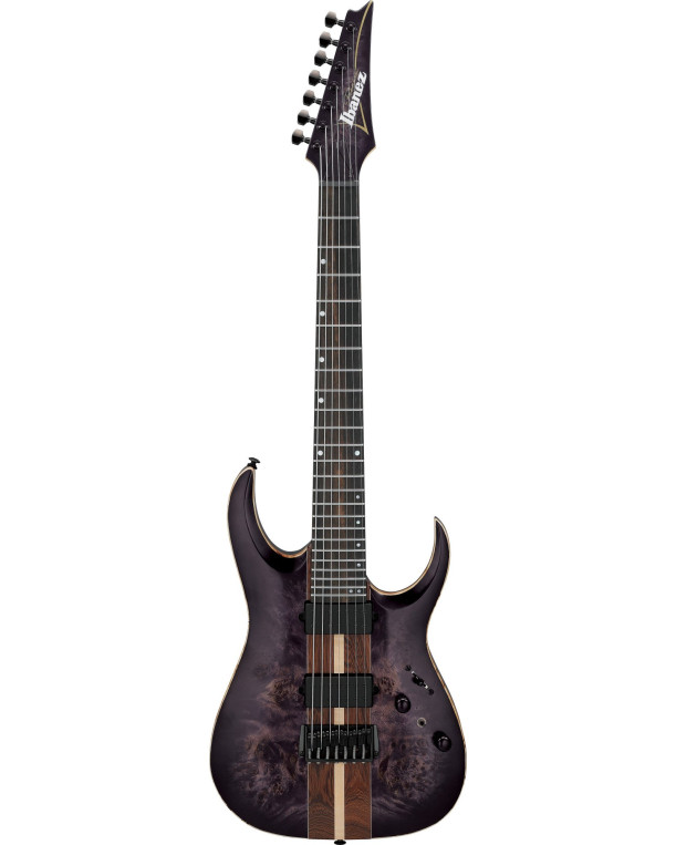 Ibanez RGA217P1PBDRL Premium RGA Electric Guitar 7-String - Deep Twilight Burst Low Gloss + Gig Bag