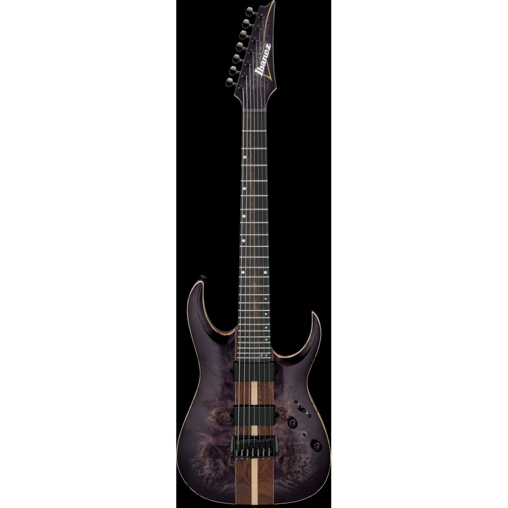 Ibanez RGA217P1PBDRL Premium RGA Electric Guitar 7-String - Deep Twilight Burst Low Gloss + Gig Bag
