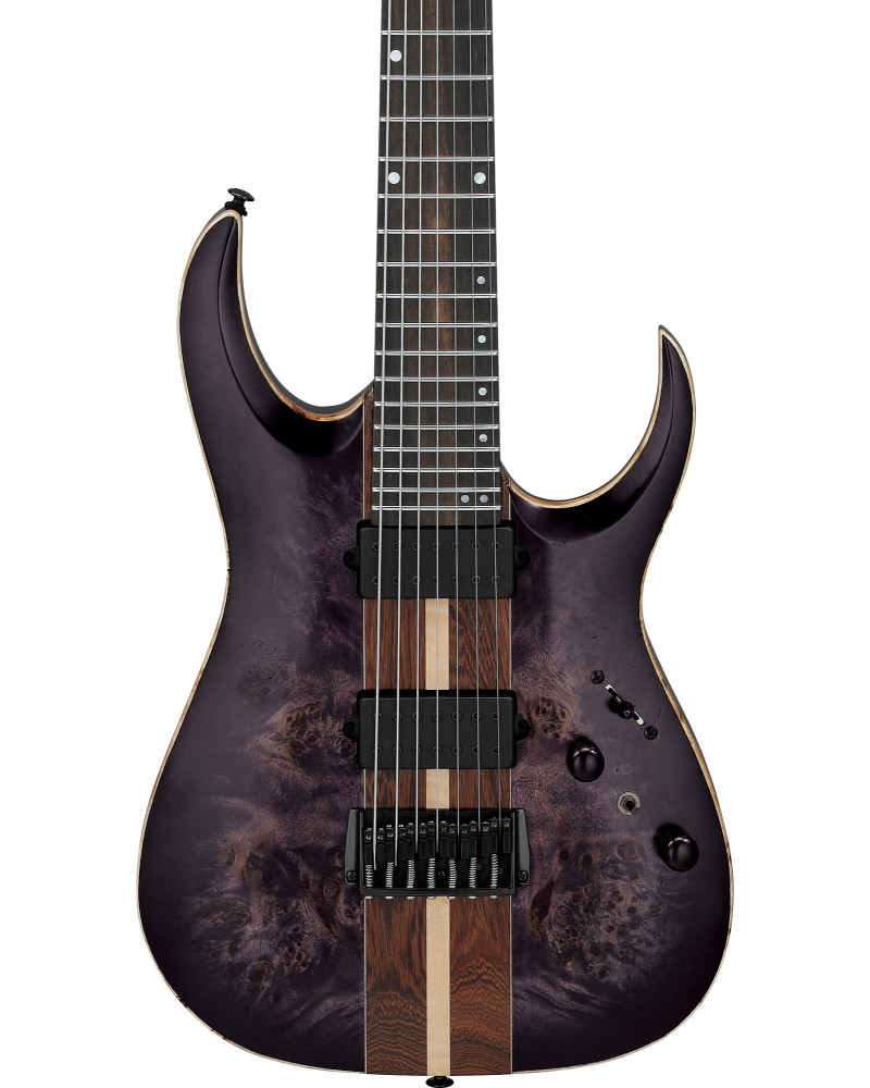 Ibanez RGA217P1PBDRL Premium RGA Electric Guitar 7-String - Deep Twilight Burst Low Gloss + Gig Bag