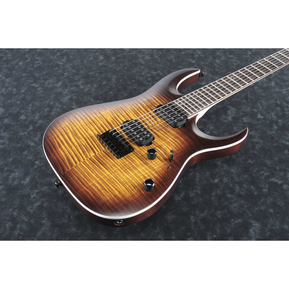 Ibanez RGA42FM-DEF RGA Electric Guitar 6-String - Dragon Eye Burst Flat