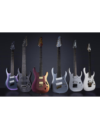 Ibanez RG9PB-TGF Axe Design Lab RG Electric Guitar 9-String - Transparent Gray Flat
