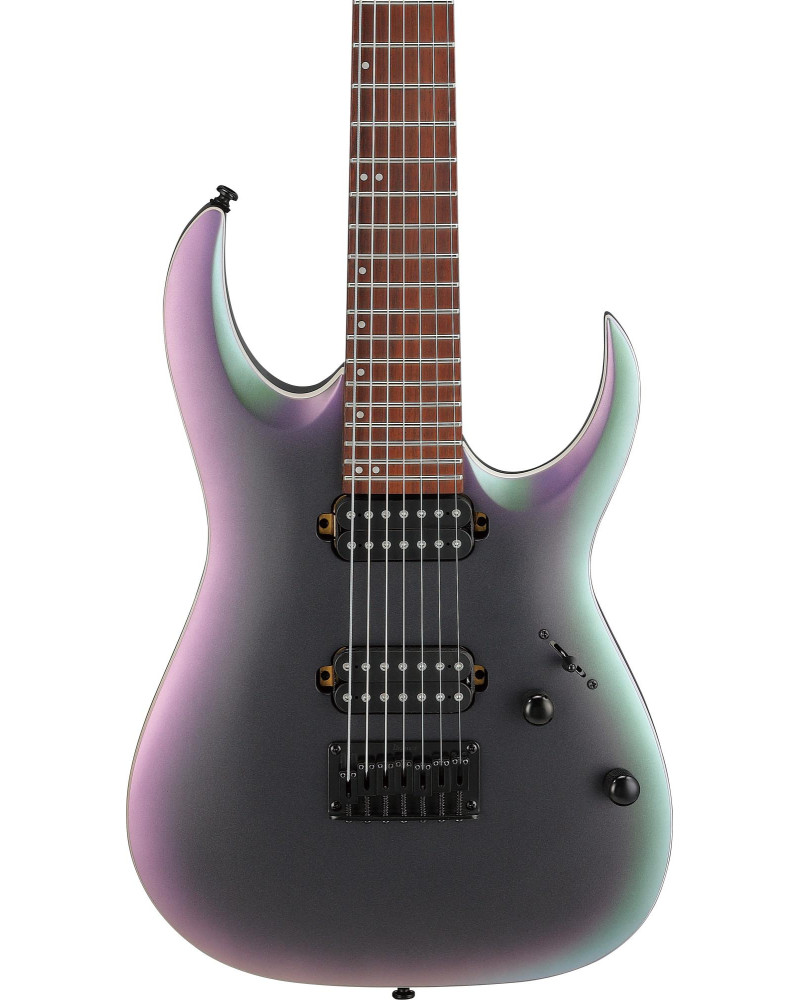 Ibanez RGA742EX-BAM RGA Electric Guitar 7-String - Black Aurora Burst Matte