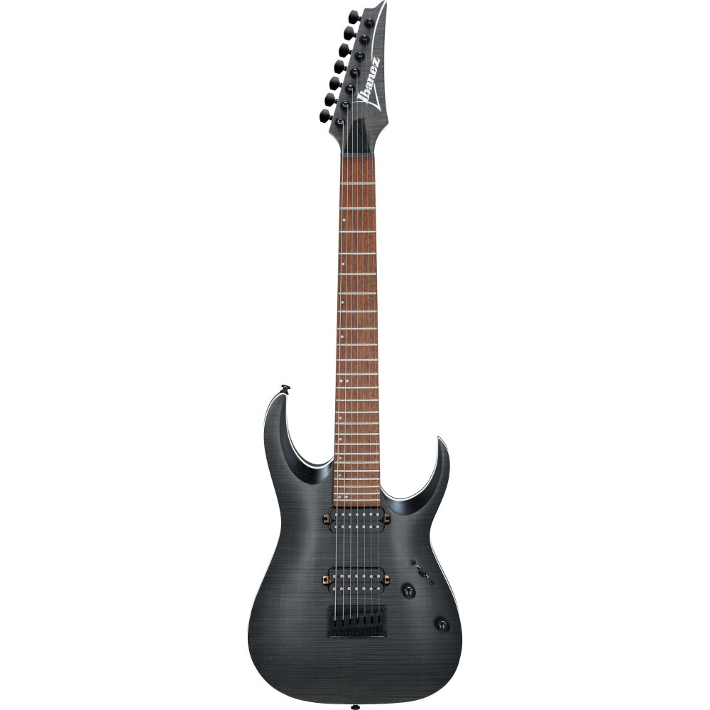 Ibanez RGA742FM-TGF RGA Electric Guitar 7-String - Transparent Grey Flat